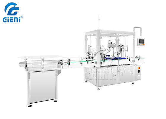 SUS304 Máy chiết rót hoàn toàn tự động cho dầu tóc Tất cả trong một hệ thống