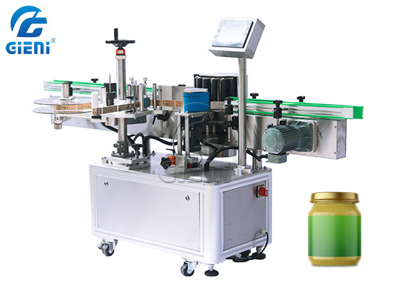 Máy dán nhãn chai thủy tinh tròn dọc liên tục Độ chính xác cao