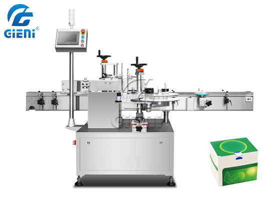 Máy dán nhãn và dán góc hộp carton tự động Động cơ Servo một bên