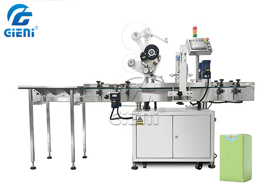 Máy dán nhãn góc hộp một mặt 400 chiếc / phút Máy dán nhãn hộp tự động